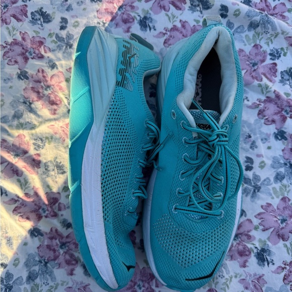 Hoka Teal Athletic Shoes - Picture 2 of 5